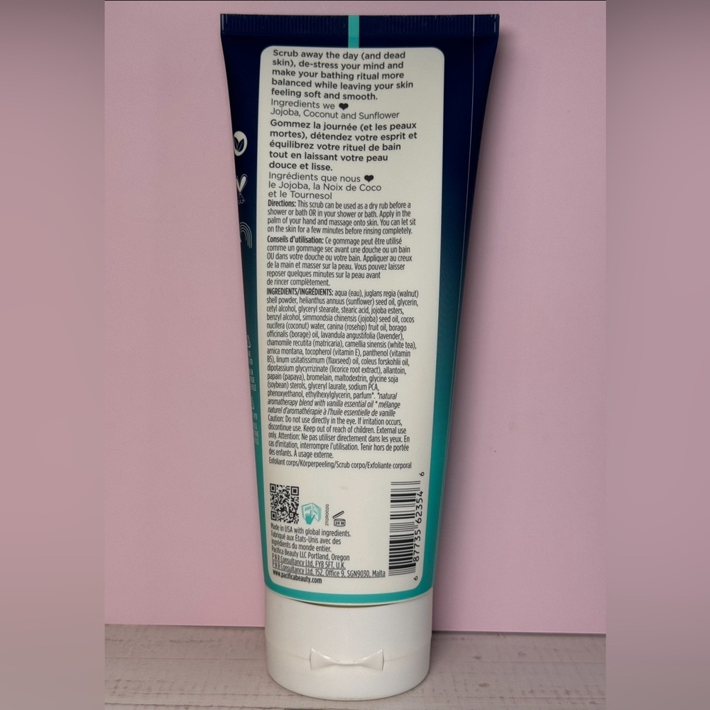 Pacifica coconut cream body scrub 6 fl oz NEW - Picture 2 of 3